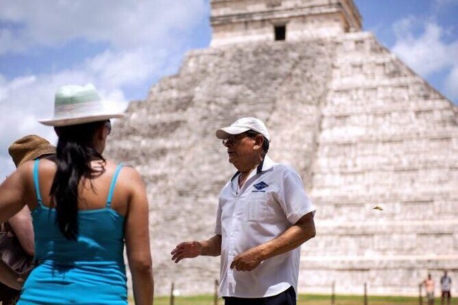 Chichen Itza Deluxe, 2 Cenotes tour From Playa del Carmen - Cenote Hubiku: Quiet Cavern Light and a Float-Friendly Swim