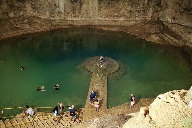 Chichen itza with suytun and ik kil cenote with round transfer - Valladolid stop: the calm counterweight