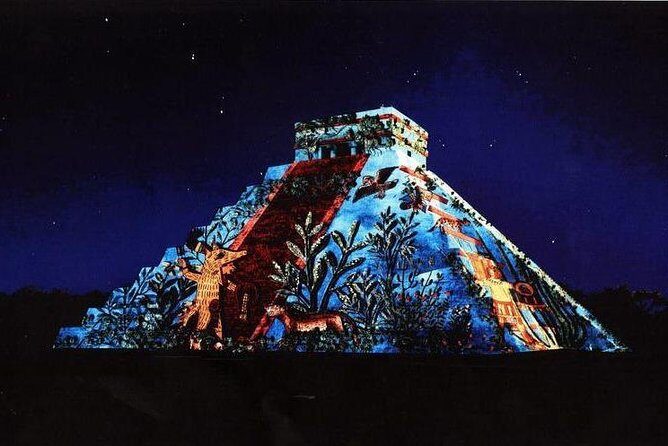 EXPERIENCE CHICHÉN ITZÁ at NIGHT, CENOTE, BUFFET & VALLADOLID - Chichén Itzá at Night: Seeing Kukulkán in the Light-and-Sound Era