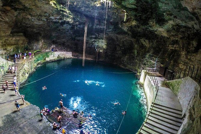 EXPERIENCE CHICHÉN ITZÁ at NIGHT, CENOTE, BUFFET & VALLADOLID - Don Tadeo Tequila Museum: Tasting Plus a Mayan Town Walk