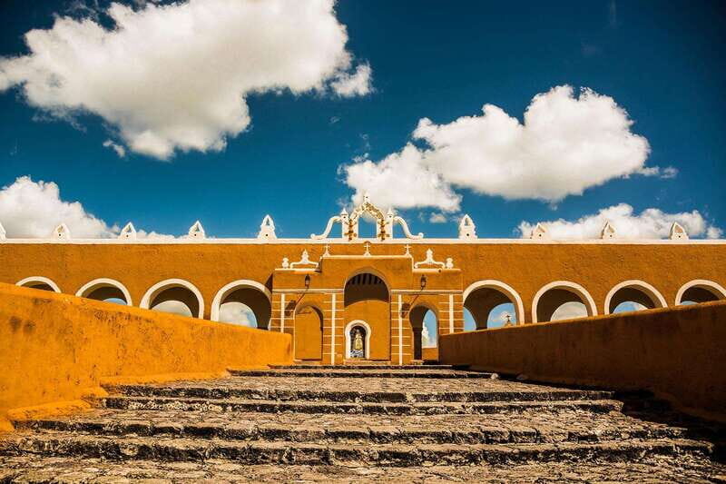 From Merida: Chichen Itza, Izamal & Cenote with Buffet Lunch - Izamal’s Yellow Streets: Convents, a Pyramid Climb, and Views