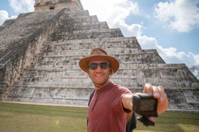 Private Chichen Itza, Cenote & Valladolid All Inclusive Tour - Saamal and Valladolid Cenote Swim: Steps, Water, and Photo Spots